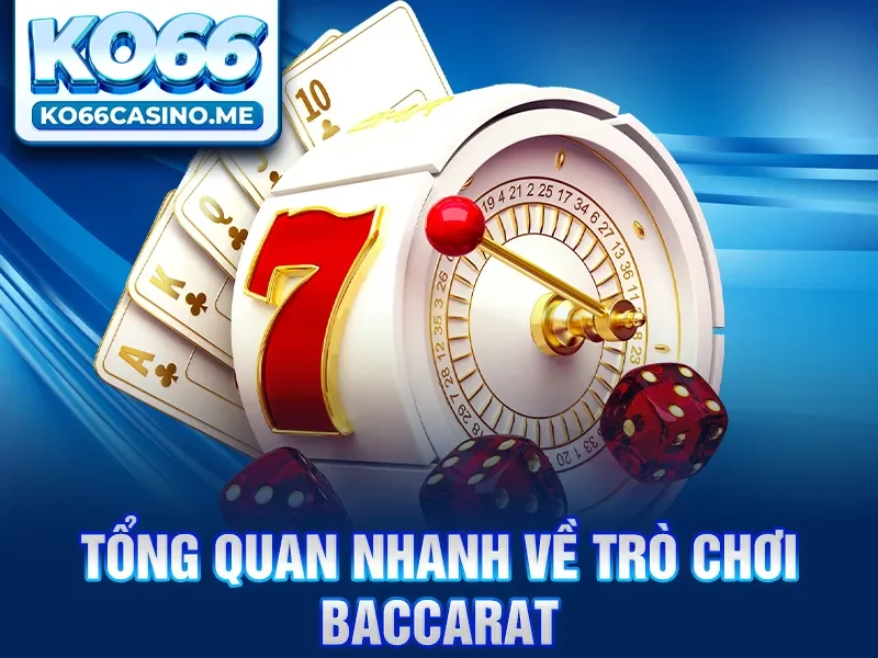Tổng quan nhanh về trò chơi Baccarat