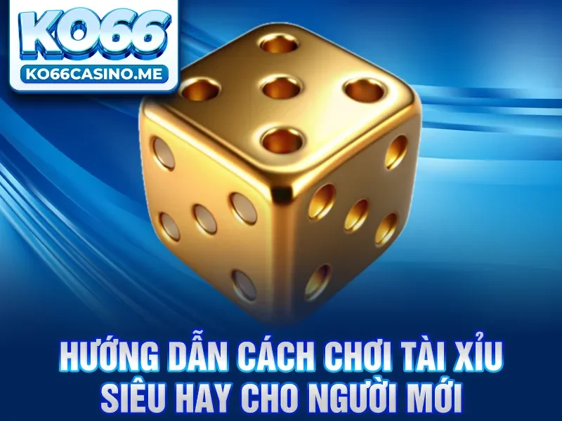 Hướng dẫn cách chơi Tài Xỉu siêu hay cho người mới 