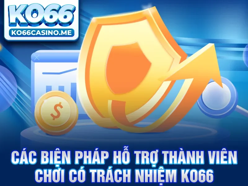 Các biện pháp hỗ trợ thành viên chơi có trách nhiệm KO66